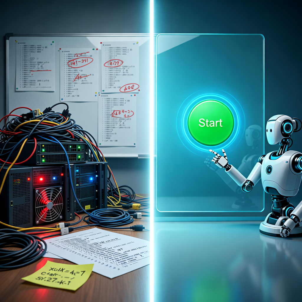 云端开箱即用 vs 本地自建复杂环境