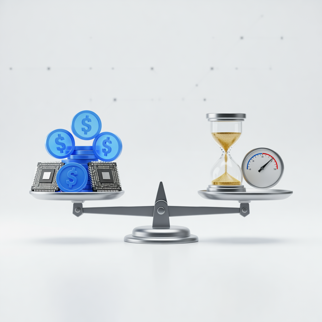 对比图：成本与效率的权衡