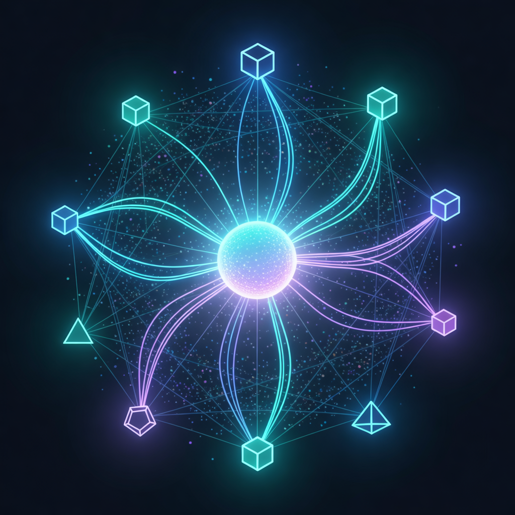 多智能体协作概念图（研究型智能体）